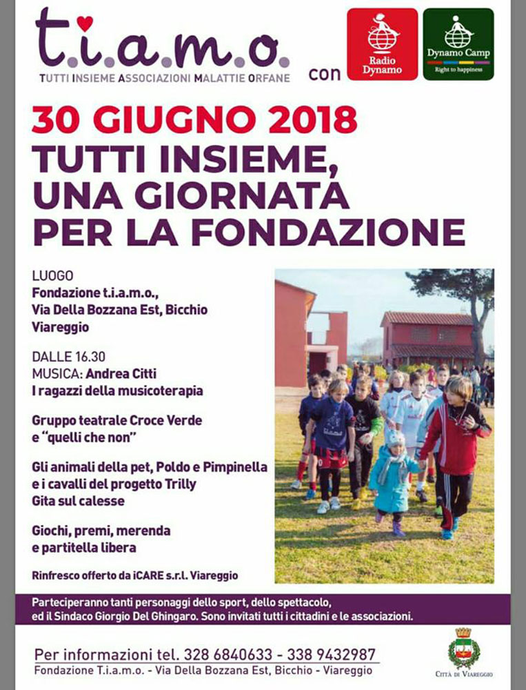 tutti alla Fondazione T.I.A.M.O.